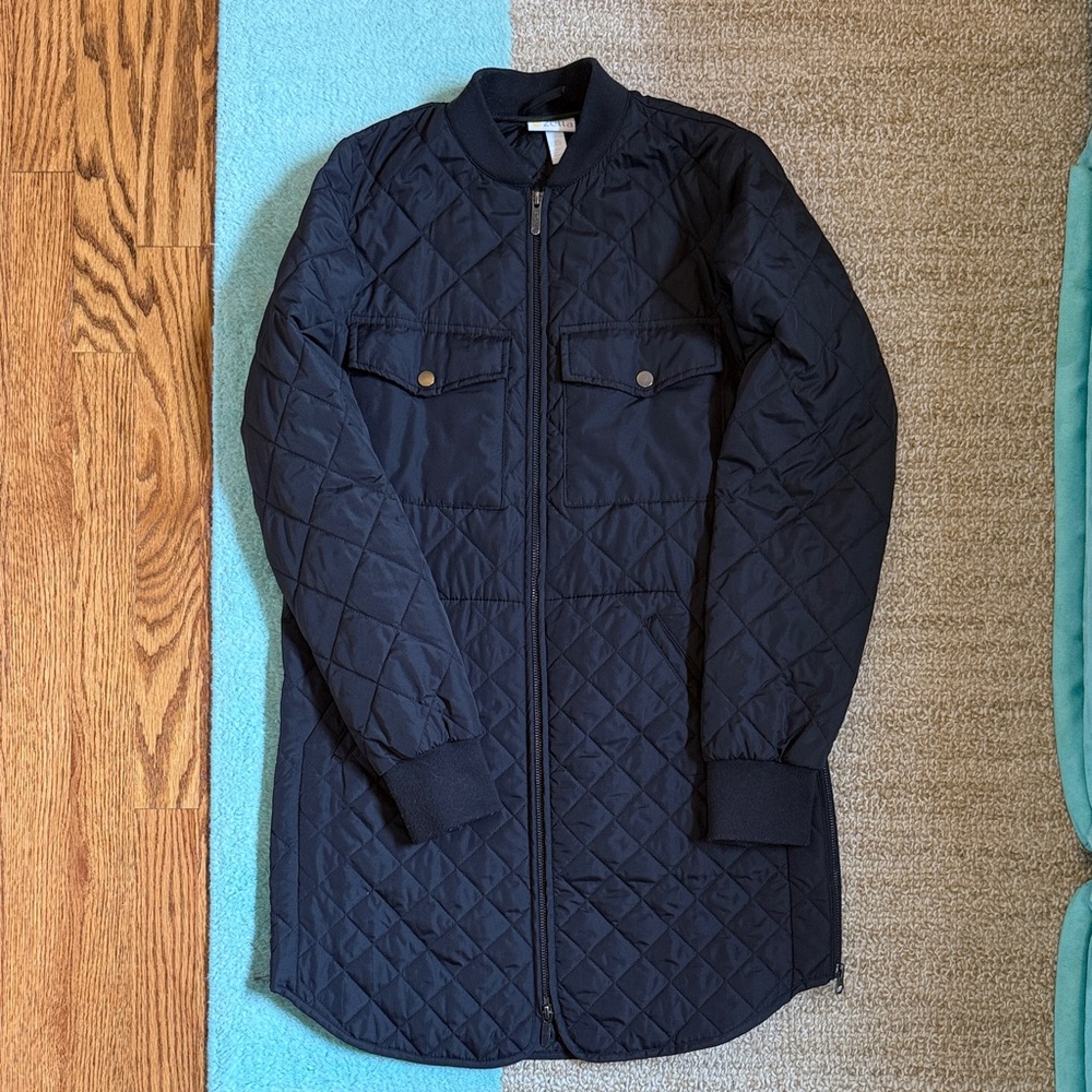 Zella Quilted Recycled Bomber Jacket